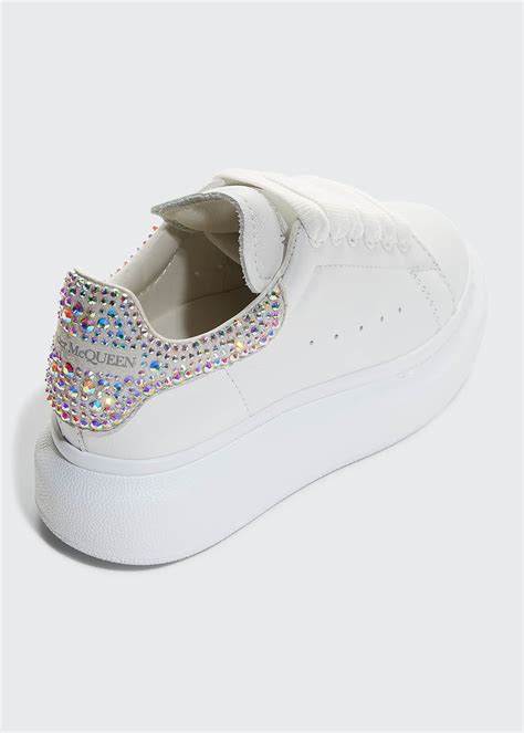 alexander mcqueen sneakers swarovski.